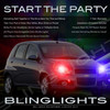Daewoo Gentra Strobe Police Light Kit for Headlamps Headlights Head Lamps Lights Strobes