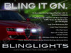 Alfa Romeo 159 LED DRL Light Strips for Headlamps Headlights Head Lamps Day Time Running Lights