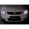 Fiat Sedici LED DRL Light Strips for Headlamps Headlights Head Lamps Day Time Running Strip Lights