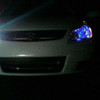 Fiat Sedici Police Strobes Pursuit Lights for Headlamps Headlights Head Lamps Strobe Light Kit