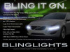 Volvo V60 LED DRL Light Strips for Headlamps Headlights Head Lamps Day Time Running Strip Lights