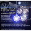 2008-2012 Daewoo Lacetti Premiere LED Fog Lamps Driving Lights Foglamps Foglights Kit