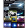 Jaguar XK Replacement HID Light Bulbs Set for X150 Xenon Headlamps Headlights Head Lamps Lights