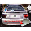 Mercedes SLK R170 Tinted Tail Lamp Light Overlays Kit Smoked Film Protection