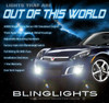 LED Angel Eye Halo Fog Lights Lamps for 2007 2008 2009 Saturn Sky