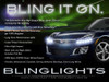 2007 2008 2009 Saturn Sky LED DRL Strip Lights Headlamps LEDs Headlights DRLs Head Light Strips