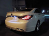 2011-2014 Hyundai Sonata Murdered Out Taillight Covers Taillamp Tint Overlays