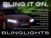 Volvo V50 LED Strips DRLs Headlamps Headlights Head Lamps Day Time Running Lights LEDs DRL