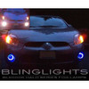 BlingLights Brand White Halo Fog Lights for 2006 2007 2008 Mitsubishi Eclipse