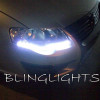 2006 2007 2008 2009 2010 Volkswagen VW Passat B6 LED DRL Strips Day Time Running Lamps Lights