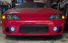 BlingLights Brand LED Fog Lights for 1995 1996 1997 1998 1999 Mitsubishi Eclipse
