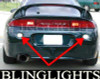 1995-1999 Mitsubishi Eclipse Rear Bumper Light Lamp Kit