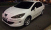 Peugeot 408 Smoked Uncut Head Lamp Film Overlay Covers