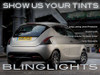 Chrysler Lancia Ypsilon Tinted Tail Lamp Light Overlays Kit Smoked Film Protection