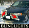 2000 2001 2002 Hyundai Accent Xenon Fog Lights Driving Lamps Kit