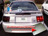 BlingLights Brand Tinted Film Covers for 2014 2015 Chevrolet Camaro Tail Lamps