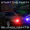 Blinglights Brand Strobe Lights for 2003 2004 Mercury Marauder Head or Tail Lamps
