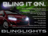 Toyota Yaris LED DRL Light Strips for Headlamps Headlights Day Time Running Lamps