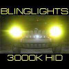 H7 3000K Gold Yellow 55w Xenon HID Lamp Conversion Kit 55 Watt 55watt HIDs from Japan