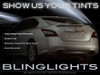 Nissan Maxima Smoked Taillights Film Overlay Taillamps Covers