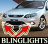 Ford FG Falcon XR Xenon Fog Lamp Driving Light Kit ute sedan