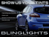 Renault Mégane Tinted Smoked Tail Lamps Lights Overlays Film Taillamps Taillights Protection