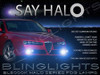 LED Halo Fog Lights for 2005 2006 2007 2008 2009 2010 2011 Alfa Romeo 159