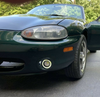 LED White Halo Fog Lights Lamps for 2001-2005 Mazda MX-5 Miata NB