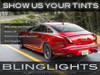 BlingLights Brand Tinted Taillight Protective Film Covers compatible with Jaguar XJ