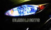 2011 2012 2013 Ford Fiesta Bright White Replacement Upgrade Light Bulbs for Headlamps Headlights