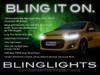 Fiat Palio LED DRL Head Light Strips Day Time Running Lamp Kit