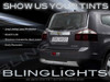 Chevrolet Orlando Smoked Tinted Protection Overlays for Taillamps Taillights Tail Lamps Lights