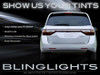 Honda Odyssey Tinted Tail Lamp Light Overlays Kit Smoked Protection Film