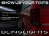 Dodge Grand Caravan Tinted Smoked Protection Overlays Film for Taillamps Taillights Tail Lamps