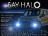 LED Halo Angel Eye Projector Fog Lights Kit for Ford Tourneo Connect