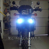 Blue Halo Angel Eye Fog Lights for Kawasaki KLX250 KLX250S KLX250H