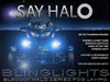 BlingLights Brand LED Halo Fog Driving Lights for Can-Am Spyder (all models)