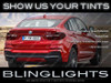 BMW X4 Smoked Taillights Overlay Covers Murdered Out Taillamps Film Kit