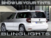 Skoda Yeti Smoked Tail Light Tinted Overlays Murdered Out Lamp Lense Protection Film Škoda