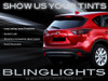 Mazda CX-5 CX-7 CX-9 Tinted Taillamp Film Guard Covers