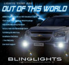 LED Angel Eye Halo Fog Lights Lamps for 2013 2014 2015 Chevrolet TrailBlazer