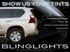 BlingLights Brand Tinted Taillight Film Covers for Toyota Land Cruiser Prado all years