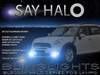 Halo LED Fog Lights for 2011 2012 2013 2014 2015 2016 Mini Countryman