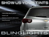 2009 2010 2011 2012 Chevrolet Traverse Smoked Taillight Film Overlays