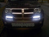 Dodge Nitro LED DRL Light Strips for Headlamps Headlights Day Time Running Lamps Lights