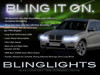 BMW X3 e83 f25 LED DRL Light Strips Headlamps Headlights Head Lights Day Time Running Lamps
