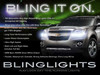 Chevy Equinox LED Head Light Strips Day Time Running Lamps Kit Chevrolet DRLs