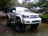 Toyota 4Runner Tinted Head Lamp Light Overlay Kit Smoked Film Protection