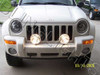 Jeep Liberty KJ KK Chrome Off Road Auxiliary Driving Lights Bumper Lamp Bar Trail Lamps Lighting