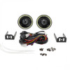 BlingLights BL5000K 3.5" White Halo Angel Eye LED Fog Lights Kit